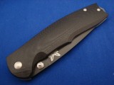 美国蝴蝶BENCHMADE 890SBK 黑色半齿折刀