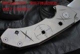 香港MG暴君1号快开折刀 （拉丝版/弹坑柄）