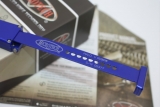 MICROTECH美国微技术150-10 HALO V 超弹直跳蓝色柄（黑刃)