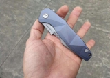暴力者全钛高端折刀 S35vn