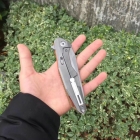 新款RK801G快开折刀 M390钢