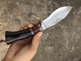 大马士革-北海战鲨-高端手工弯刀