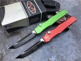 MICROTECH.微技术拉尾伸缩刀（蓝色和红色）