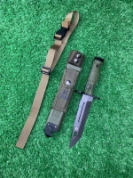 美军海豹突击部队现役刺刀（绿色方头）