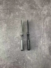 翼龙钛合金高端折叠刀（两款式格纹平头）