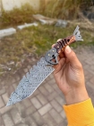 大马士革远古鱼骨直刀